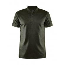 Craft Sport-Polo Core Unify (funktionelles Recyclingpolyester) dunkelgrün Herren
